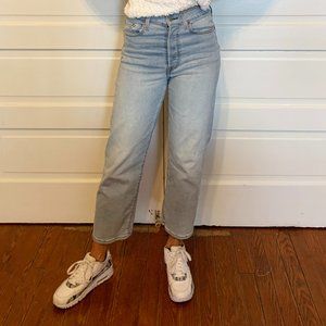 Levi's Ribcage Straight Ankle- Lightwash